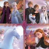 Puzzel CLEMENTONI FROZEN, 180 stukjes