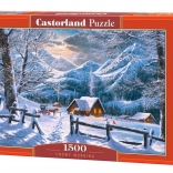Puzzle Castorland 1500 stukjes Sneeuwochtend