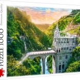 Puzzle 1000 pièces – sanctuaire de Las Lajas, Colombie TREFL