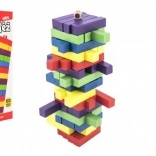 Jeu de tour en bois à empiler