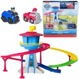 PAW Patrol Rescue Tower with Track and 2 Vehicles