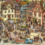 Heye puzzel Marktplein 1000 stukjes