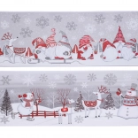 Christmas window decoration 59.5 × 21 cm