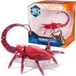 Hex Bots moving scorpion figure red with light