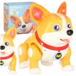 Interactive robotic dog Corgi with light-up ears and music