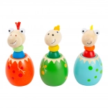 Dino-ei met geluid Small Foot – houten speelgoed voor de allerkleinsten