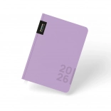 Dagelijkse agenda A5 2026 PASTELINI paars
