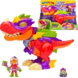 SuperThings V‑Rex Superdino robot – villain figure with accessories