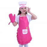 Costume de chef enfant avec impression tchèque