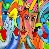 Puzzle Gesichter des Lebens 1000 Teile