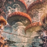 Puzzle Future Cities: Paddenstoelenrijk 1000 stukjes