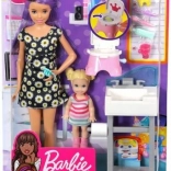 Barbie baby-sitter set de jeu