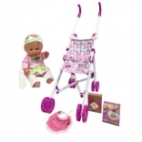 Pop Julka met buggy 30 cm