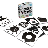 Grote contrasterende kaarten voor baby’s KukiKuk