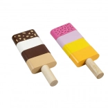 Detoa glaces en bois à empiler