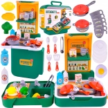 koffertje keuken met gootsteen voor kinderen