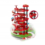XXL Fire Station Garage - 5 levels + play mat, 82 pieces