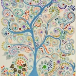 Puzzle RAVENSBURGER blauwe boom, 1500 stukjes