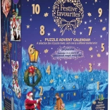 Gibsons adventskalender puzzel Feestfavorieten voor 24 dagen