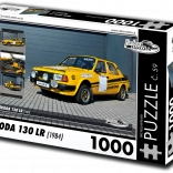 Puzzle RETRO-AUTA Škoda 130 LR 1000 Teile