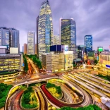 Puzzle Stadtteil Nishi-Shinjuku, Tokio 1000 Teile