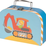 Blocs en bois dans une valisette 48 pcs GOKI