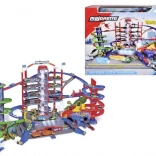 Garage Super City avec petites voitures et train