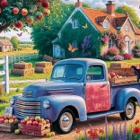 Puzzle TREFL Premium Plus Tea Time : La Voiture du Fermier 500 Pièces
