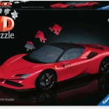 3D puzzle Ferrari SF90 Stradale by Ravensburger, 108 pieces