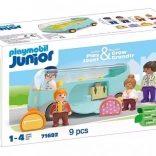 playmobil junior bus touristique avec figurines