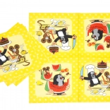 Serviettes de fête La Petite Taupe et ses amis 33 cm, 12 pcs