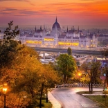 Enjoy Puzzle Burgviertel und Ungarisches Parlament 1000 Teile