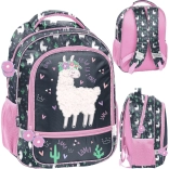 Paso single-compartment backpack with llama
