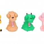 Knijpdiertjes met rollende ogen 8 cm