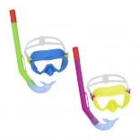 Masque de plongée pour enfants avec tuba Bestway 3+ – Jaune