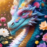 Puzzle Dragon coloré 1000 pièces TREFL