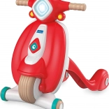 Trotteur et draisienne CLEMENTONI Baby Scooter Vespa – rouge