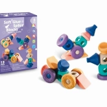 Soft building blocks – shapes, 13 pieces