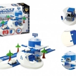 Wader Play Tracks City Police Station, 3.8 m track with 3 cars