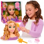 Disney Princess Rapunzel Styling Head – styling set with accessories