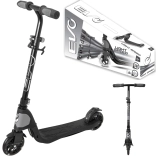 Evo Light Speed kids' folding scooter with LED wheels – black