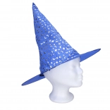 Blue witch hat 35 × 36 cm