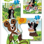 Puzzle Dino Krtek dans la prairie - puzzle pour enfants