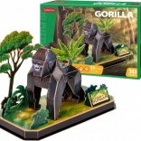 CUBICFUN 3D-puzzel Gorilla 34 stukjes